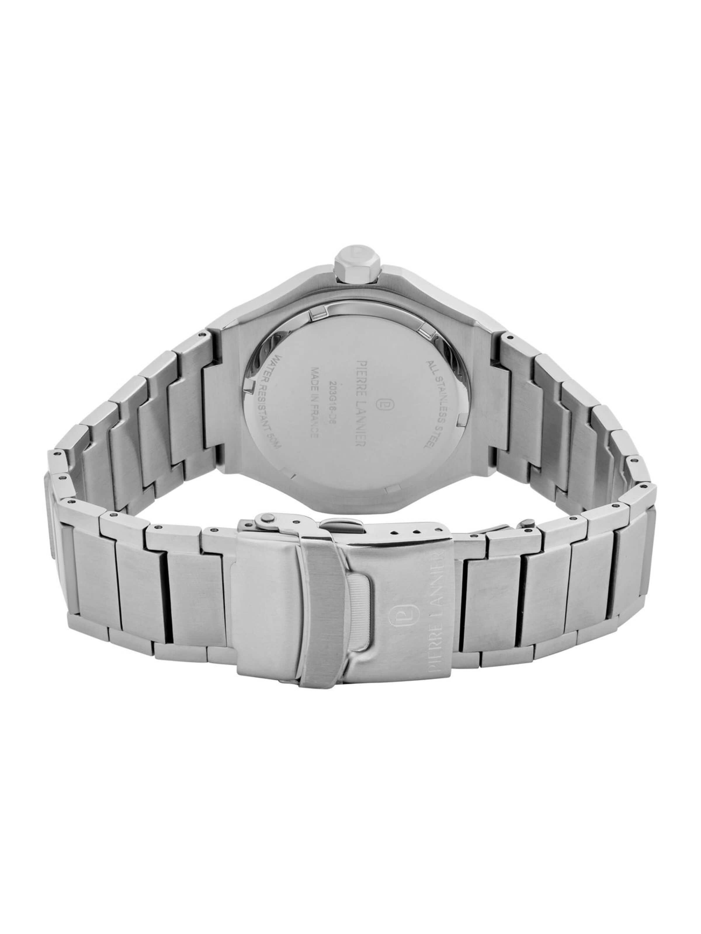 Pierre Lannier Analoog horloge 'Watch Graphite' in Blauw