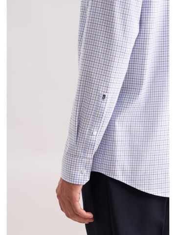 Coupe regular Chemise business SEIDENSTICKER en bleu