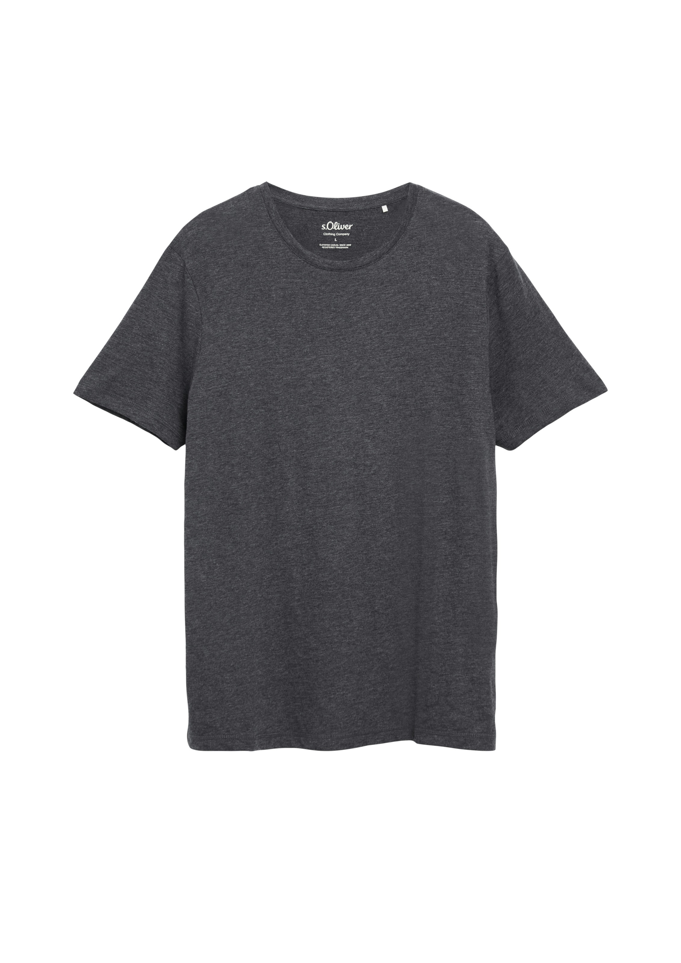 s.Oliver T-Shirt in Grau: Vorderseite