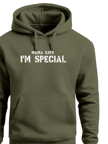 Neverless Sweatshirt 'Special' in Green