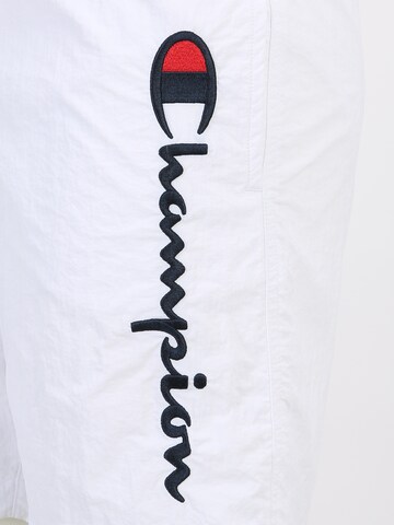 Pantaloncini da bagno di Champion Authentic Athletic Apparel in bianco