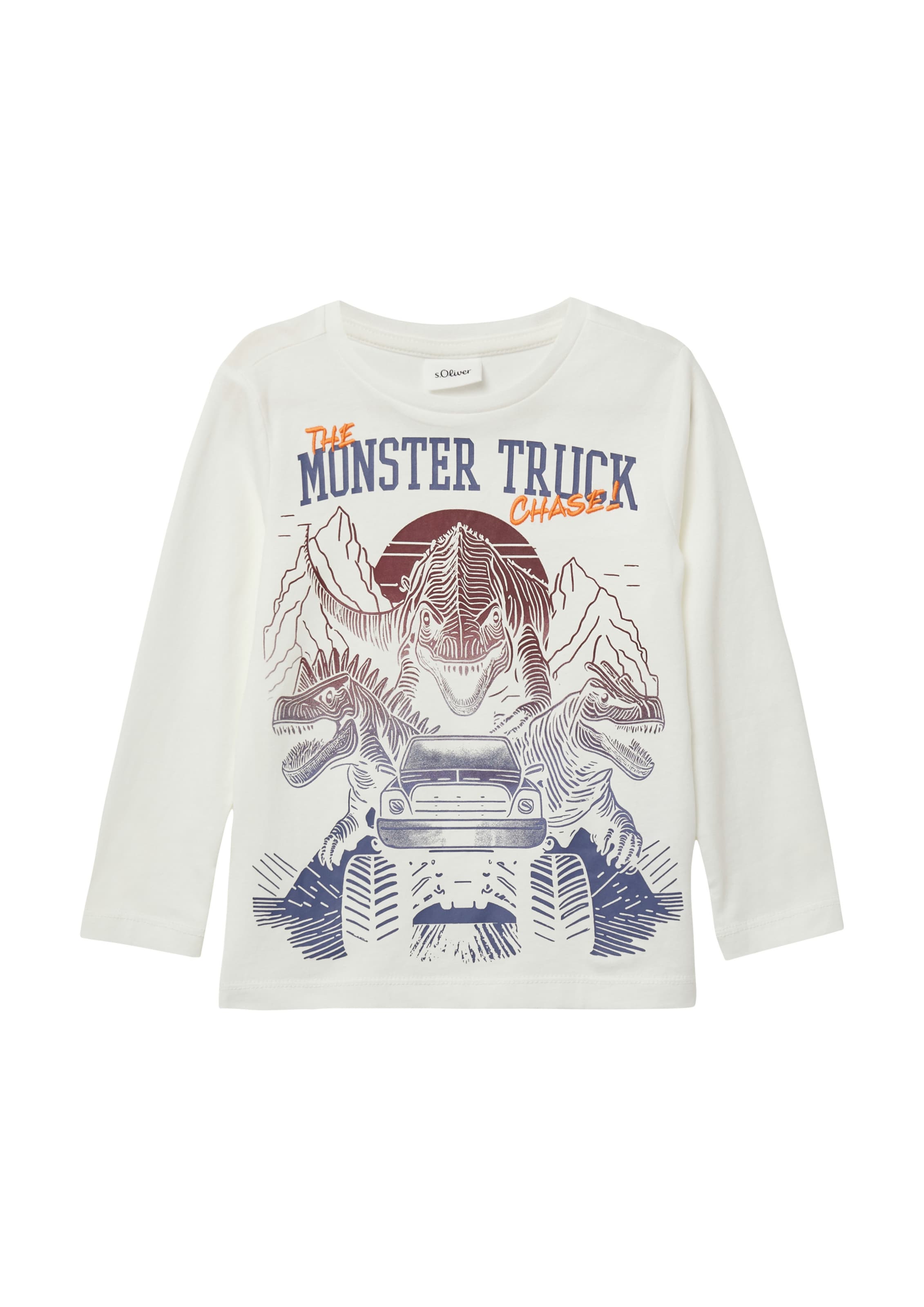 s.Oliver Shirt in Wit: voorkant