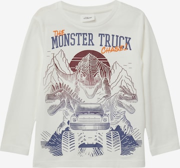 s.Oliver Shirt in Weiß: Vorderseite