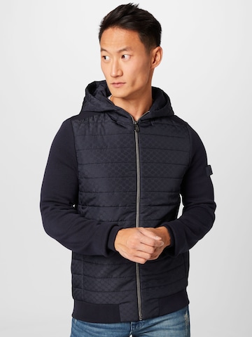 JOOP! Between-season jacket in Blue: front