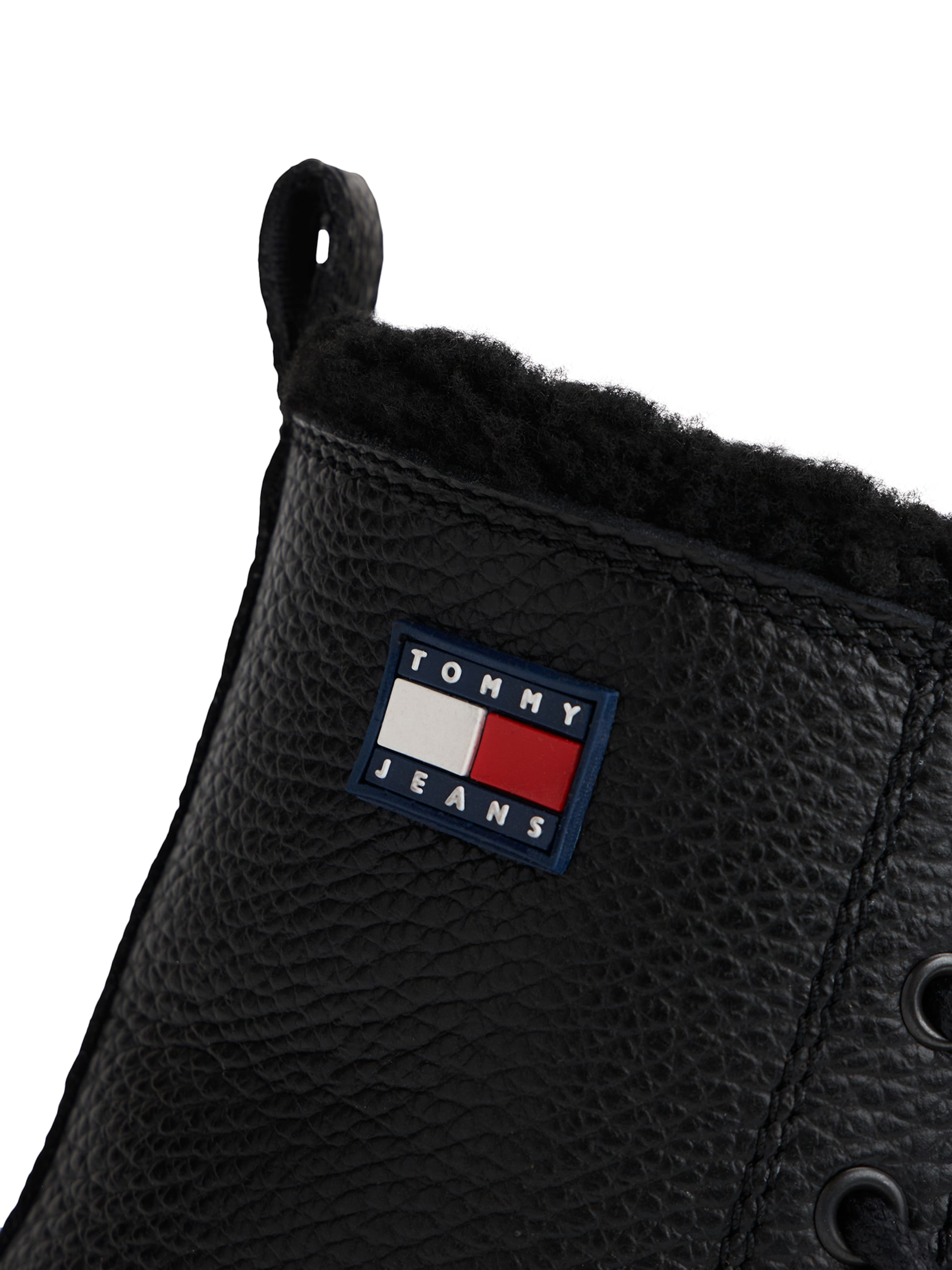 Bottines à lacets Tommy Jeans en noir