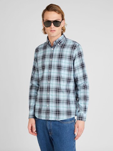 s.Oliver - Regular Fit Camisa em azul: frente