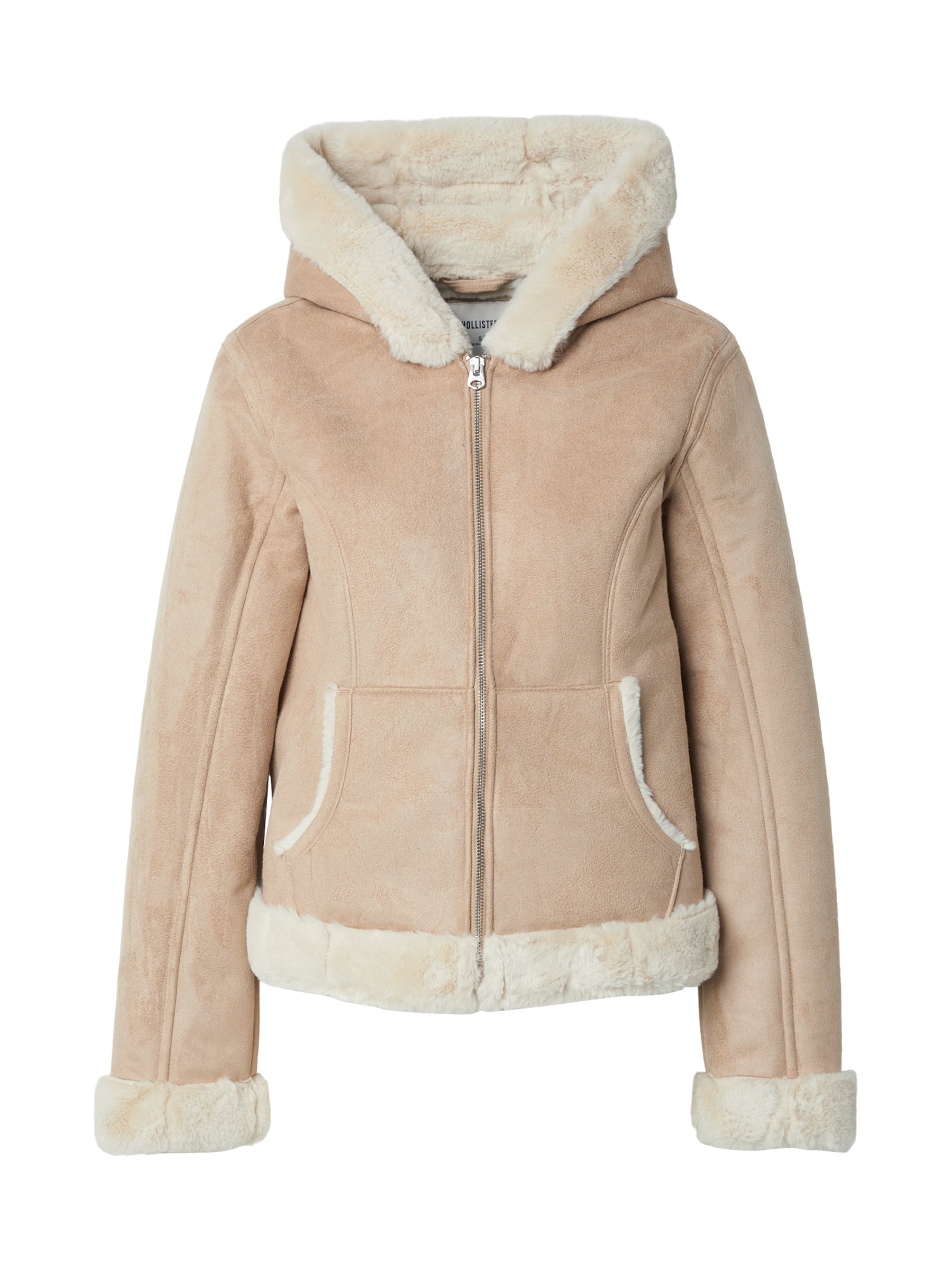 HOLLISTER Kevad-sügisjope, värv pruun: eest vaates