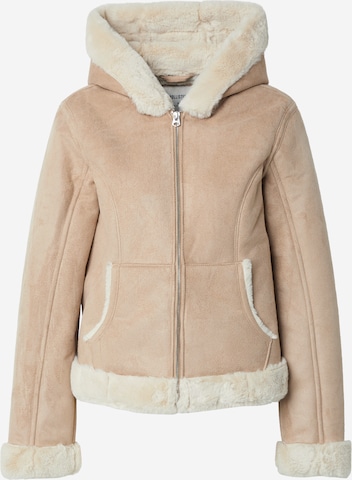 HOLLISTER Преходно яке в кафяво: отпред