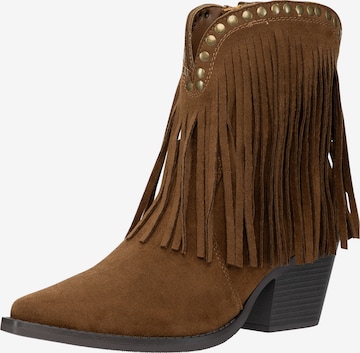 Salinyang Ankelstøvler i brun: forside