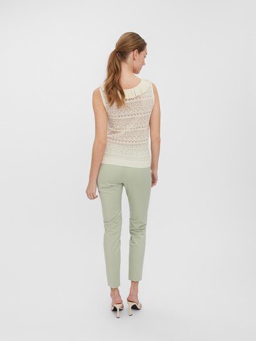 VERO MODA Knitted top 'Mikia' in Beige