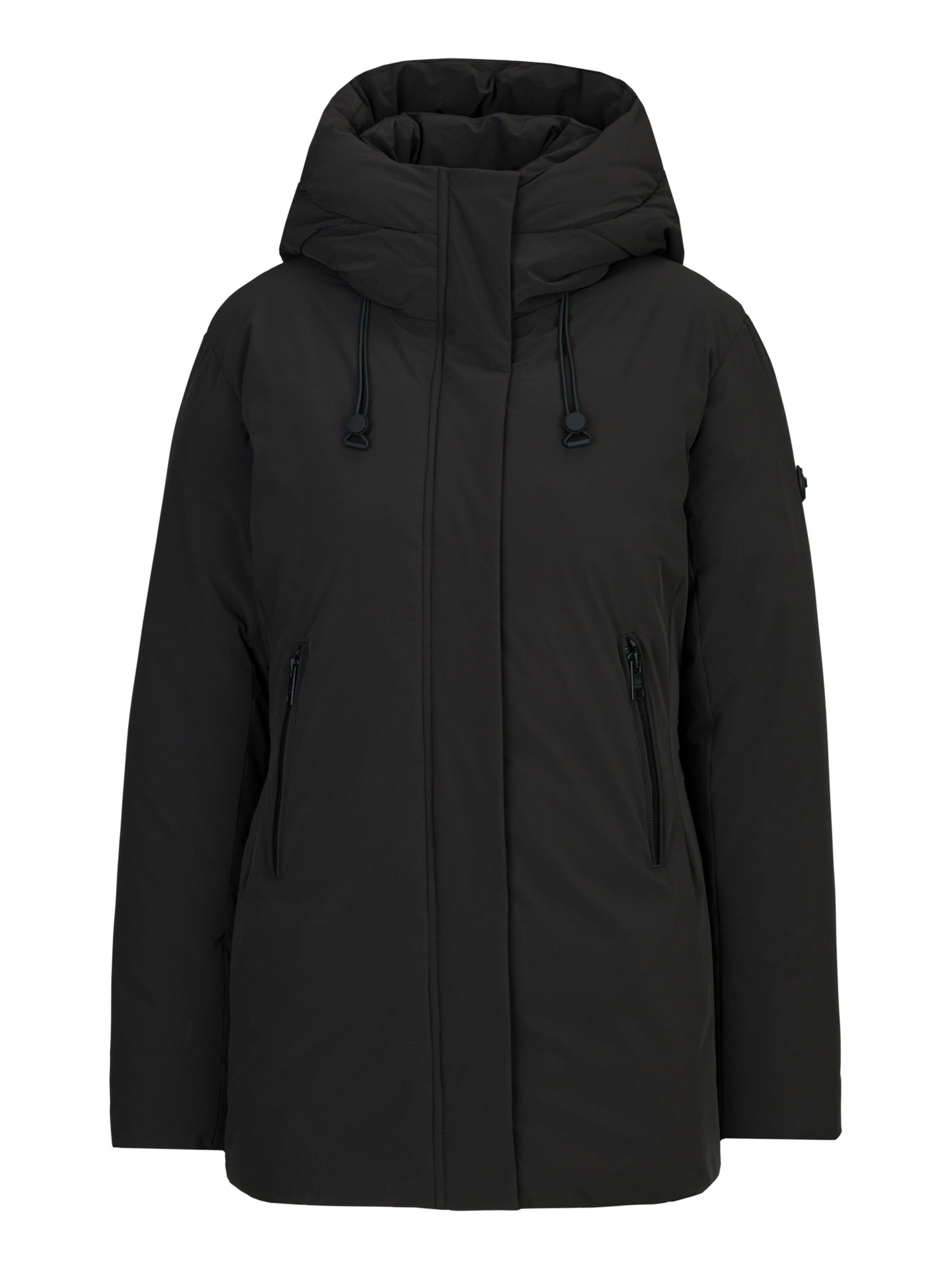19V69 ITALIA Winter jacket ' Bianka ' in Black: front