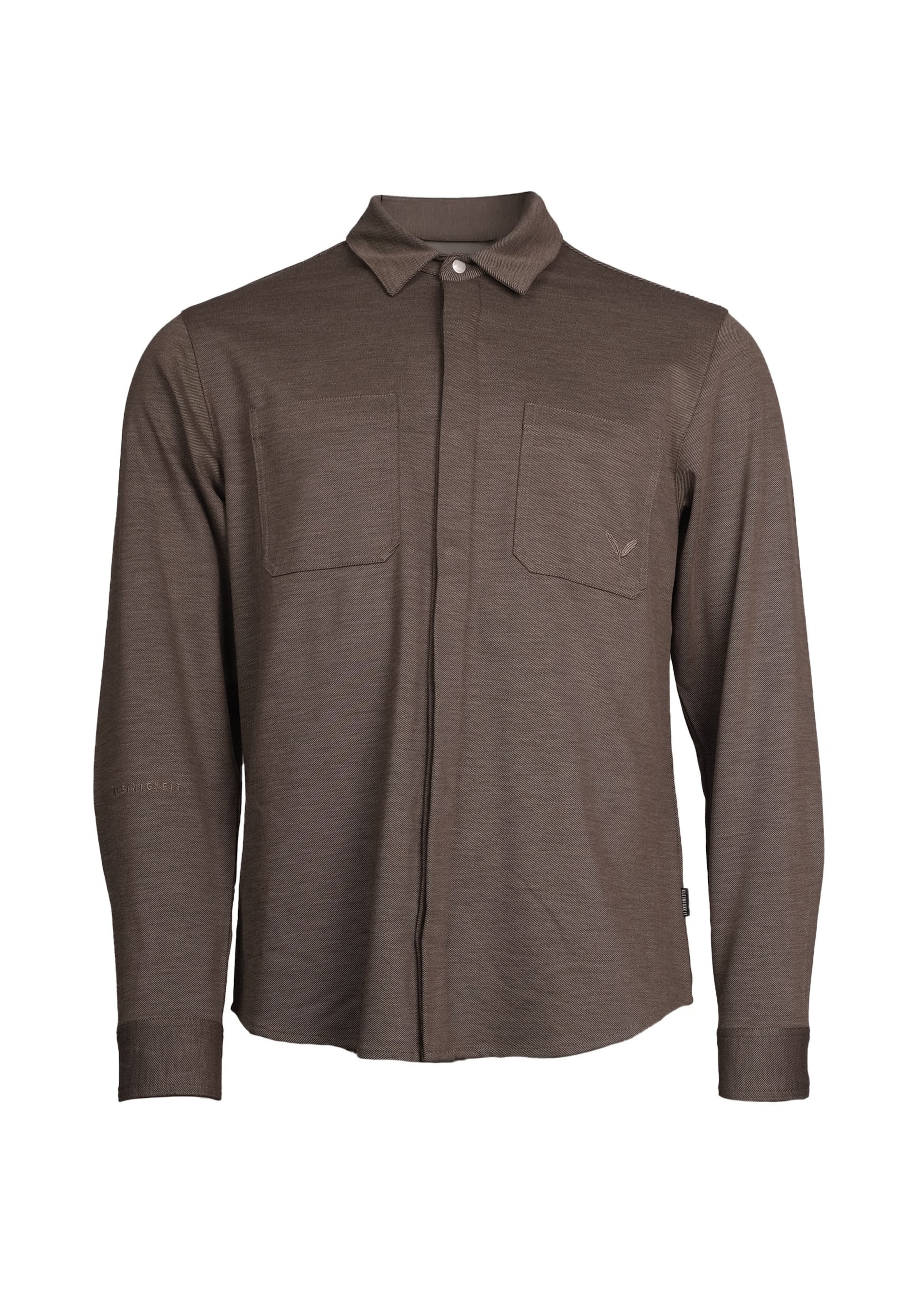 Kleinigkeit T-Shirt 'Peter Maffein' en marron, Vue avec produit