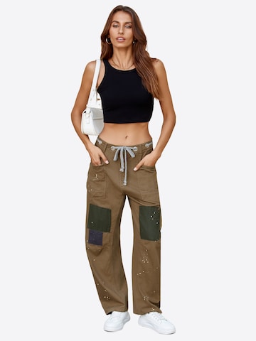 Imily Bela Baggy Farkut värissä vihreä