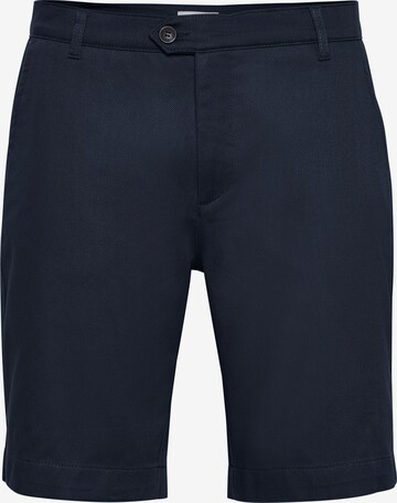 !Solid Broek 'Fred' in Blauw: voorkant