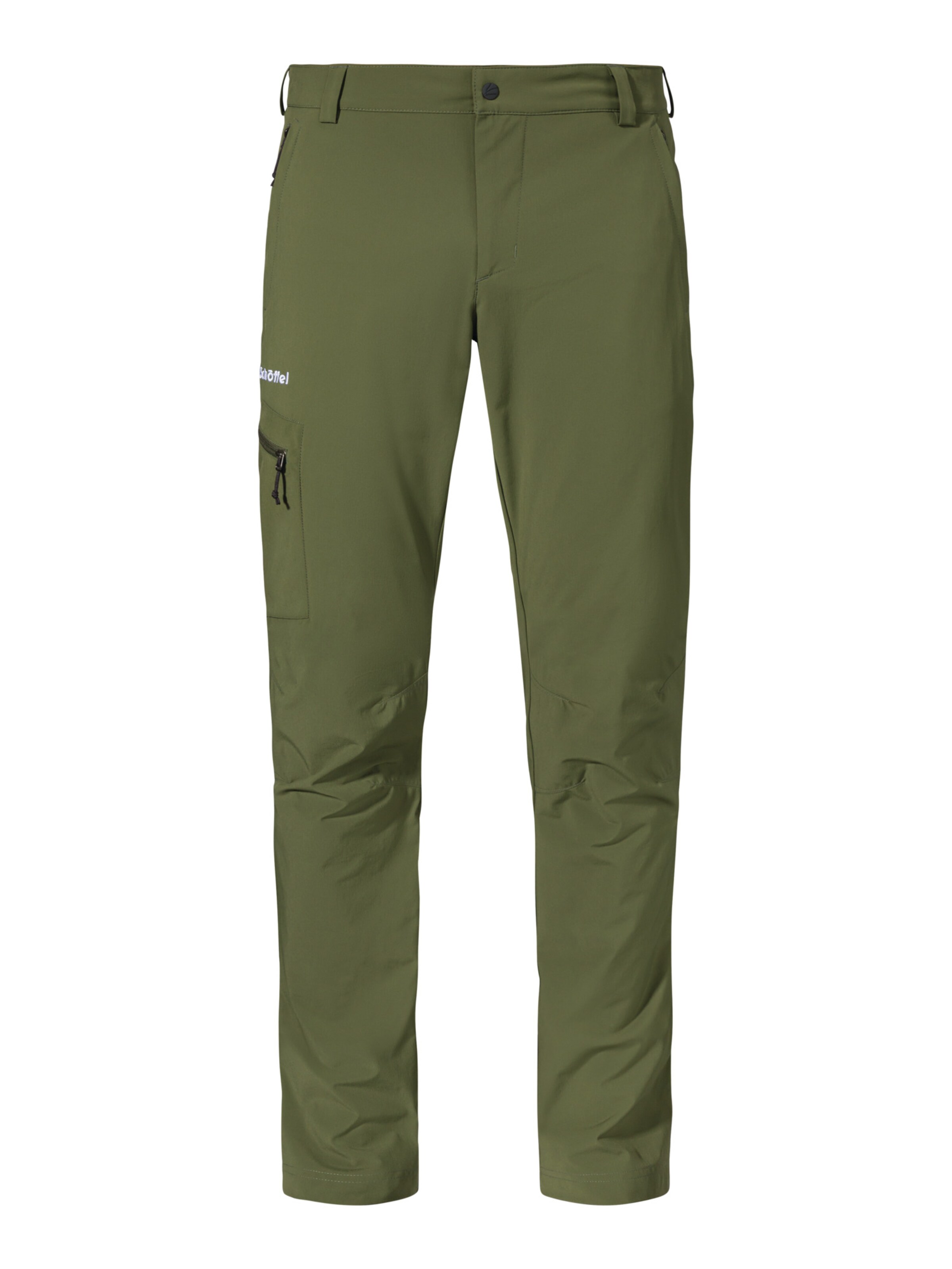 Schöffel Outdoor trousers 'Folkstone' in Green: front