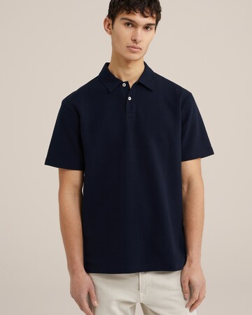 T-Shirt WE Fashion en bleu : devant