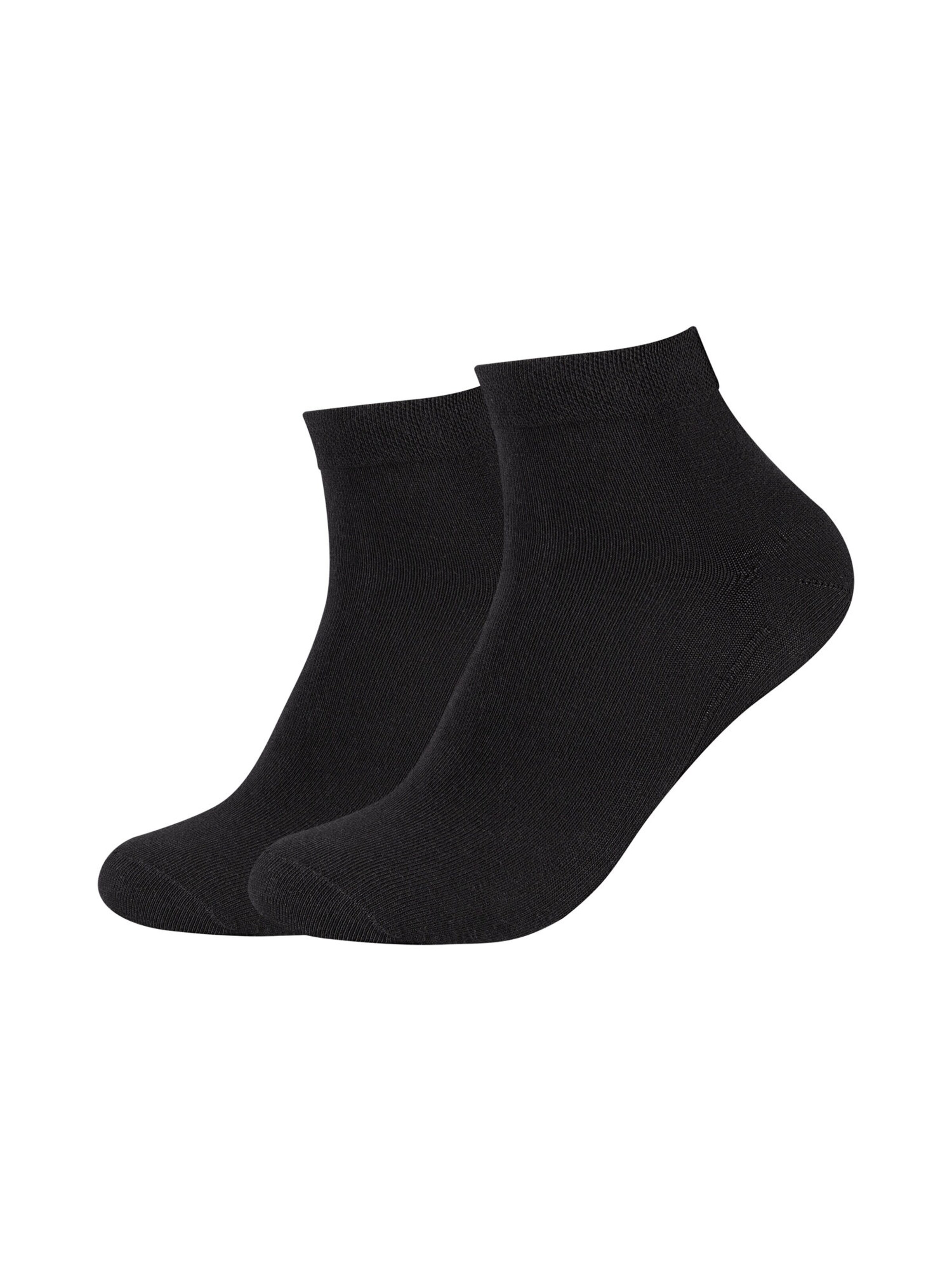 Chaussettes 'Bamboo' camano en noir
