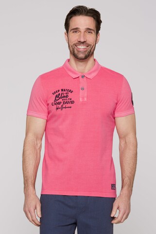 CAMP DAVID Shirt in Pink: Vorderseite
