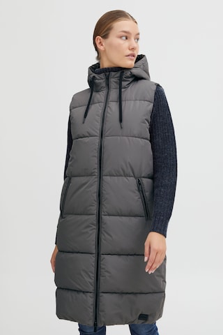 Oxmo Vest 'Solice' in Grey: front