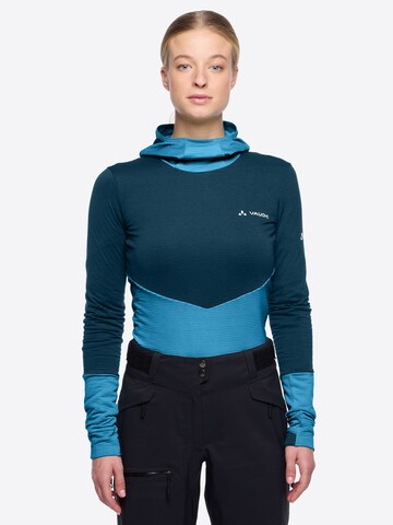 VAUDE Functioneel shirt 'Monviso' in Blauw