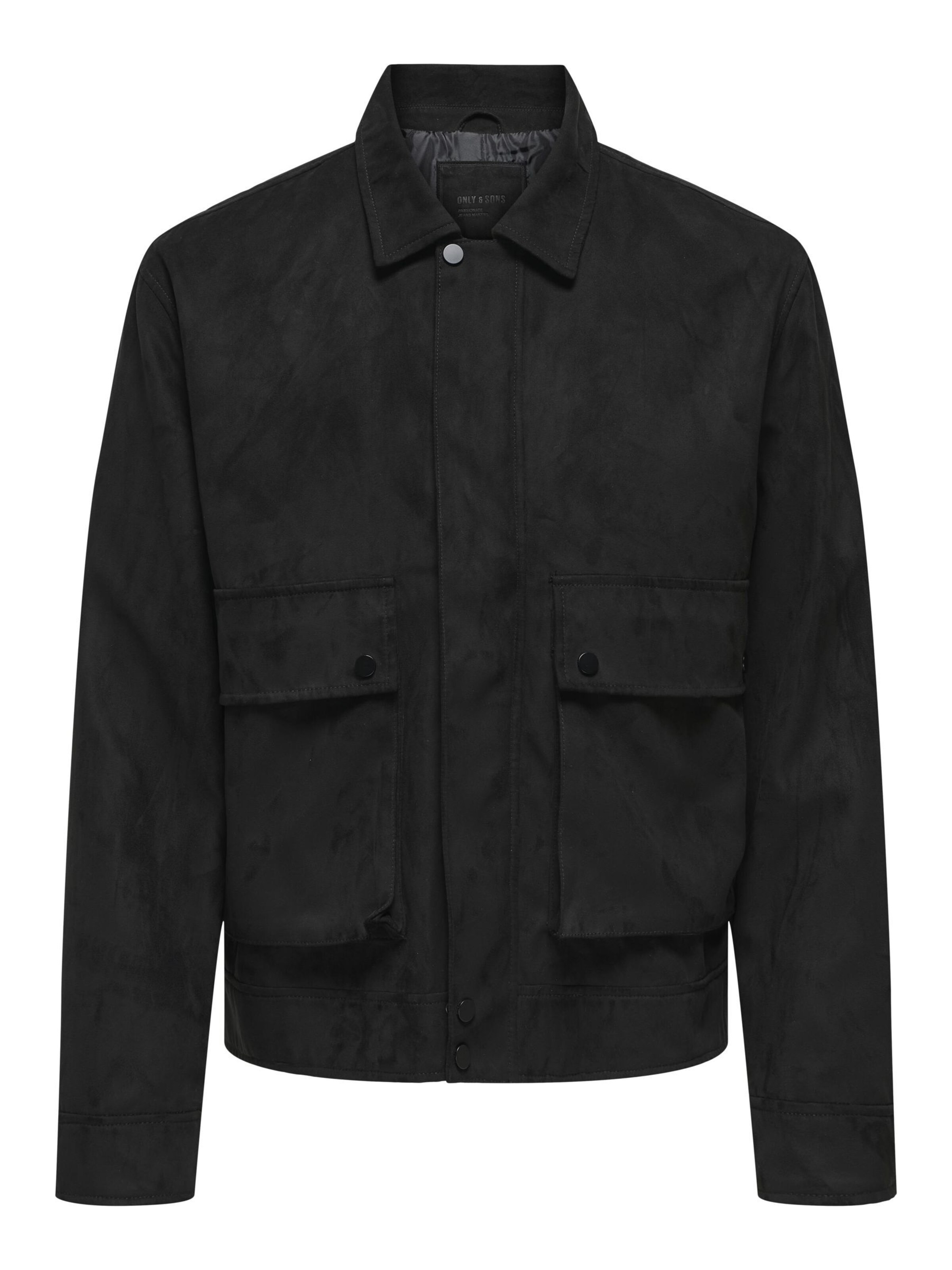 Only & Sons - Chaqueta de entretiempo 'ONSYUKI' en negro: frente