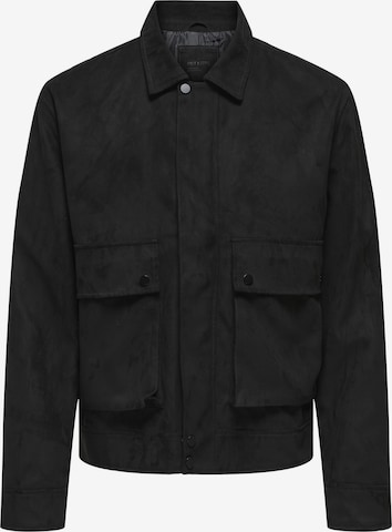 Only & Sons - Chaqueta de entretiempo 'ONSYUKI' en negro: frente