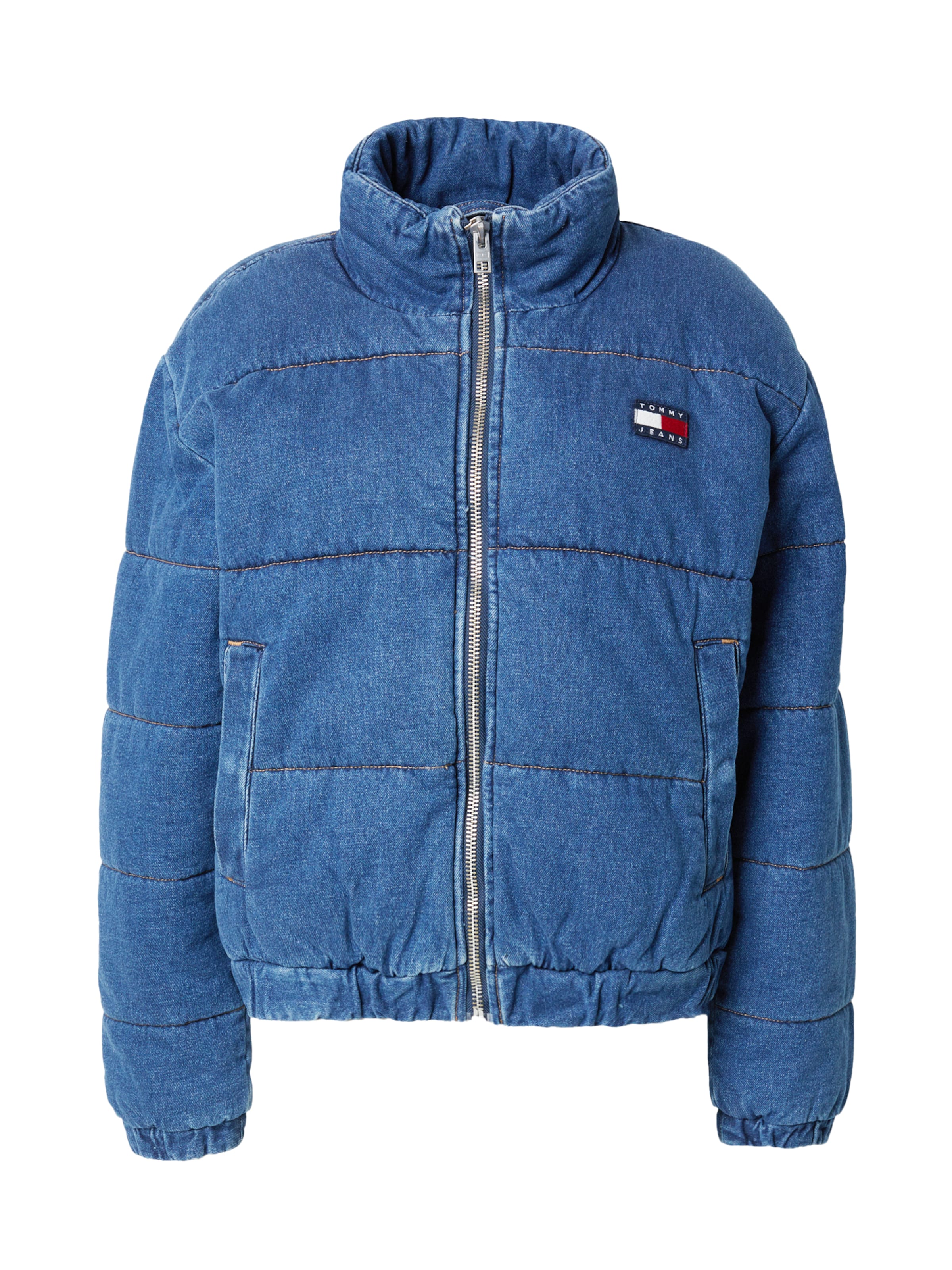 Tommy Jeans Winter jacket in Blue: front