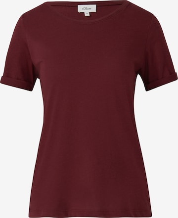 s.Oliver Shirt in Rot: Vorderseite