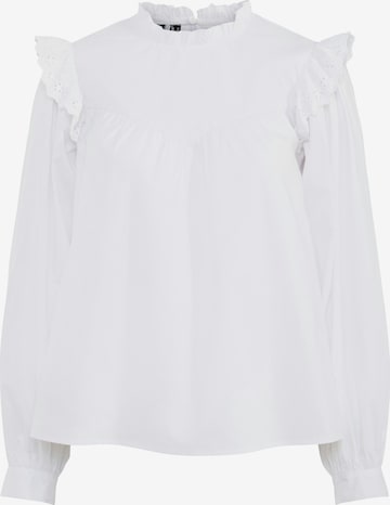 PIECES Блузка 'VELA' в Белый: спереди