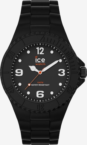 ICE WATCH Analog Watch in Black: front