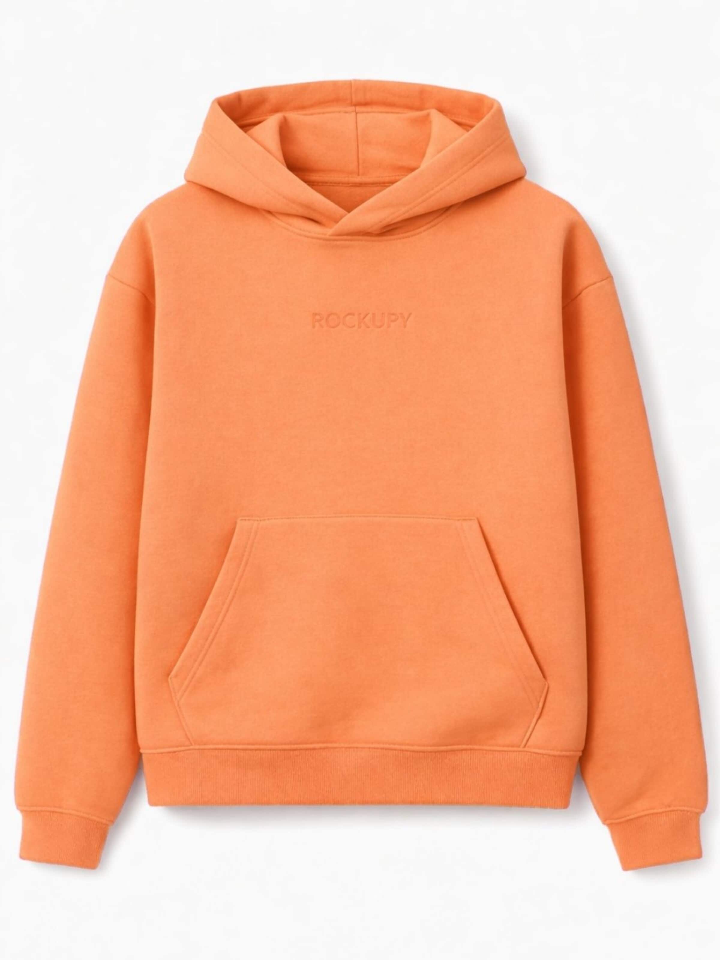 Rockupy Sweatshirt 'Andriel' in Orange: Vorderseite