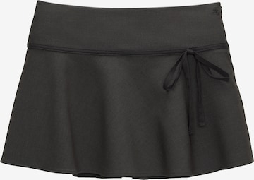 Pull&BearSuknja - siva boja: prednji dio