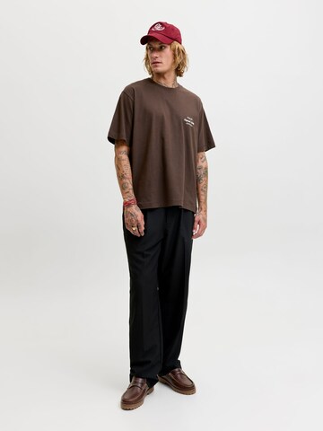 JACK & JONES Shirt in Brown