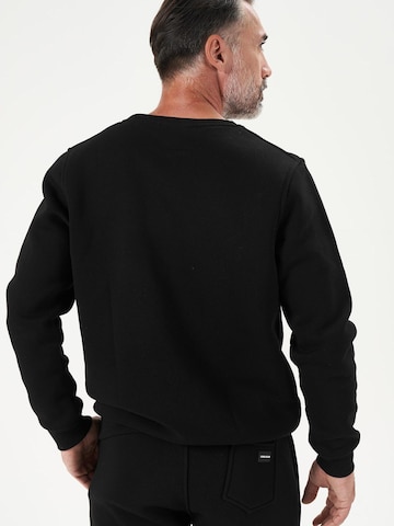 LOUIS LECLER Sweatshirt 'Carter' in Zwart