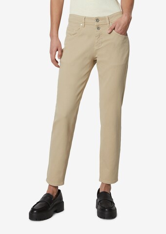 Regular Pantalon Marc O'Polo en beige : devant