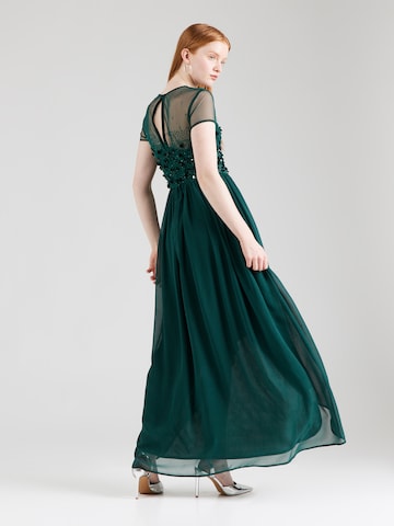 LACE & BEADS - Vestido de noche 'Dina' en verde