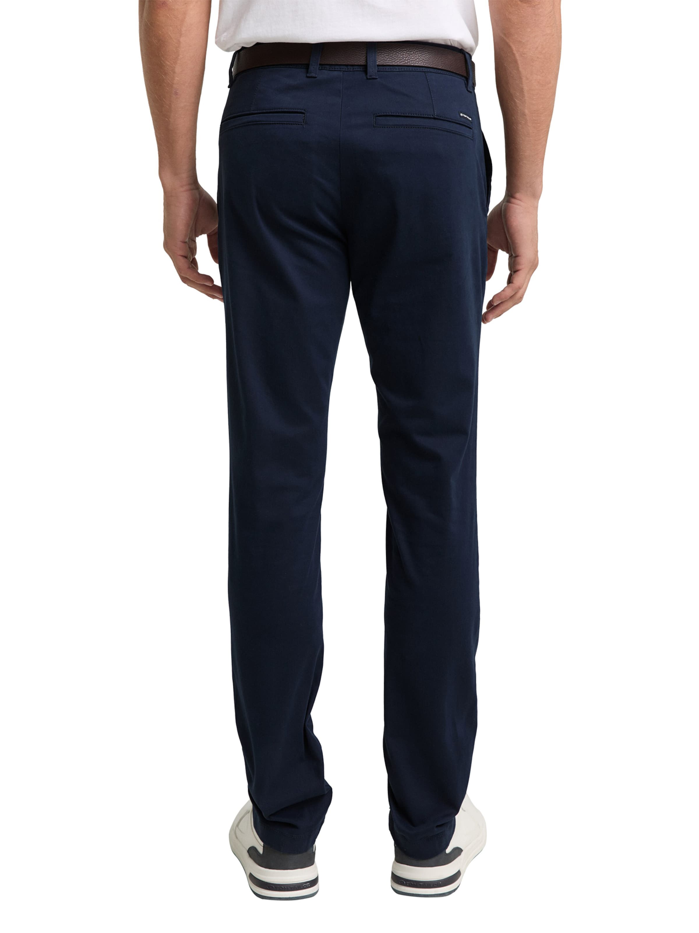 TOM TAILOR - Slimfit Pantalón chino en azul