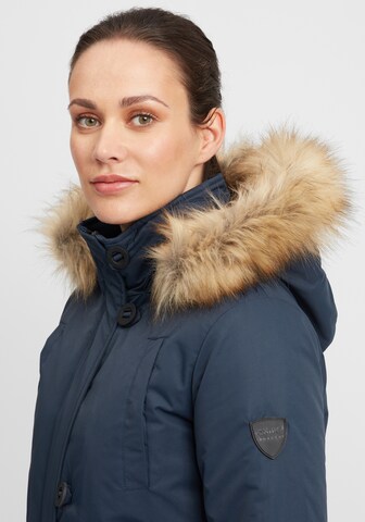 Oxmo Winterparka 'Acta' in Blauw