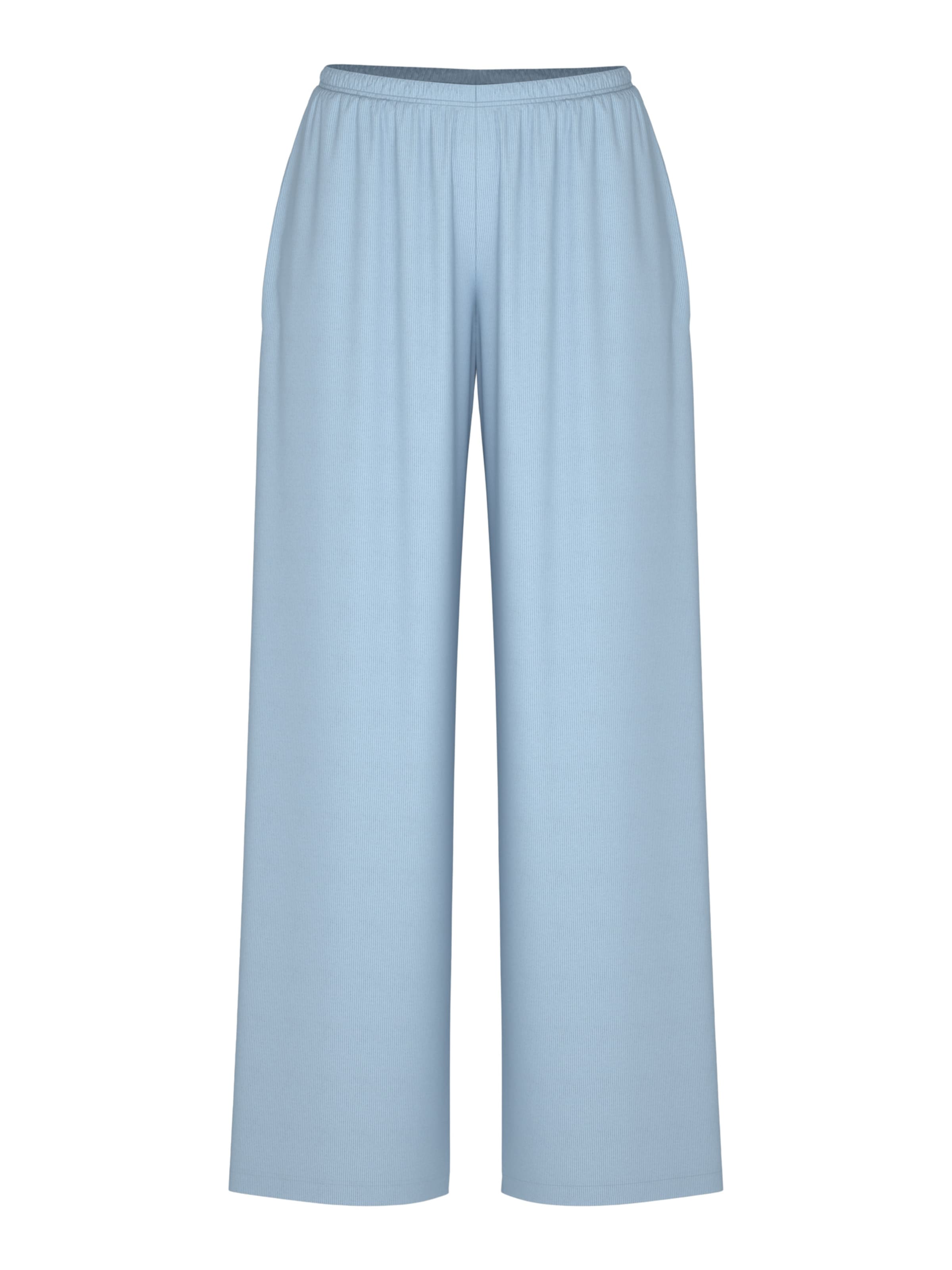 Pantalon de pyjama Mey en bleu : devant