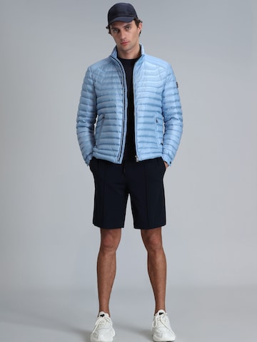 Lufian Slim fit Chino trousers in Blue