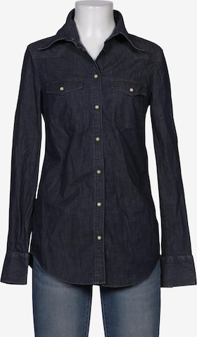 DRYKORN Bluse M in Blau: Vorderseite