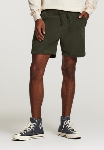Shiwi Regular Shorts 'Rio' in Grün: Vorderseite