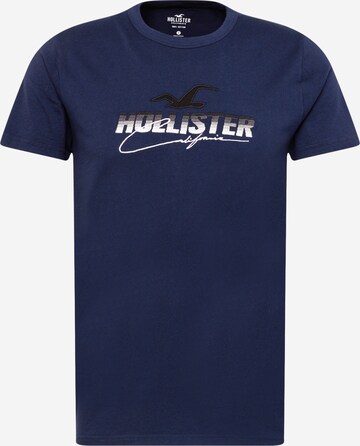 HOLLISTER Футболка в Синий: спереди