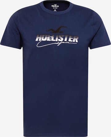 HOLLISTER - Camisa em azul: frente