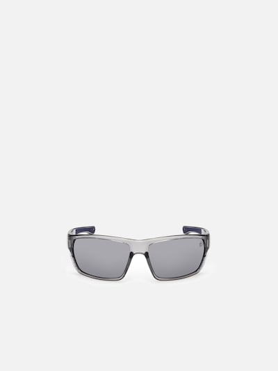 TIMBERLAND Zonnebril 'Timberland TB00002 Matte black 64/16/135 MAN Sunglasses' in 64 in de kleur Grijs, Productweergave