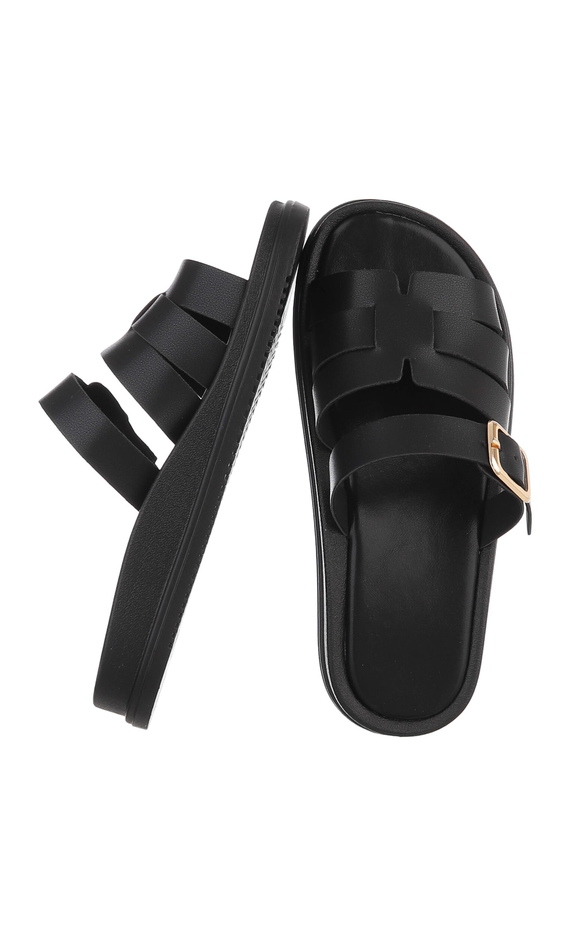 Ital-Design Mules in Black