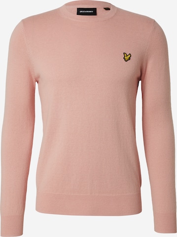 Lyle & Scott Pullover in Pink: Vorderseite