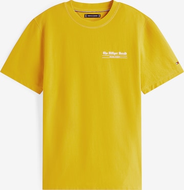 T-Shirt TOMMY HILFIGER en jaune : devant