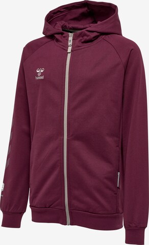 Hummel Sportsweatjacke 'Move' in Lila