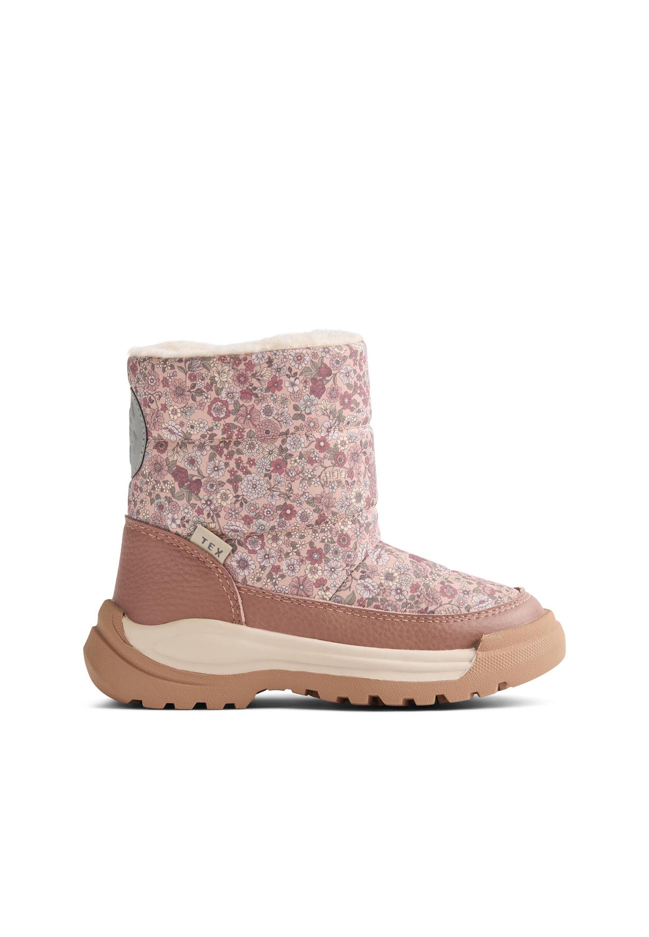 WHEAT Snowboots 'Liza' in grün / rosa / pitaya / altrosa, Produktansicht